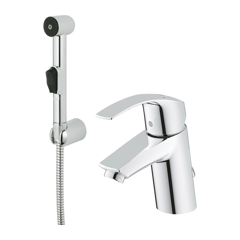 Смеситель для раковины Grohe Eurosmart 23124002, с гигиеническим душем