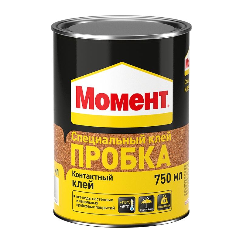 Клей Момент Пробка (750 мл)